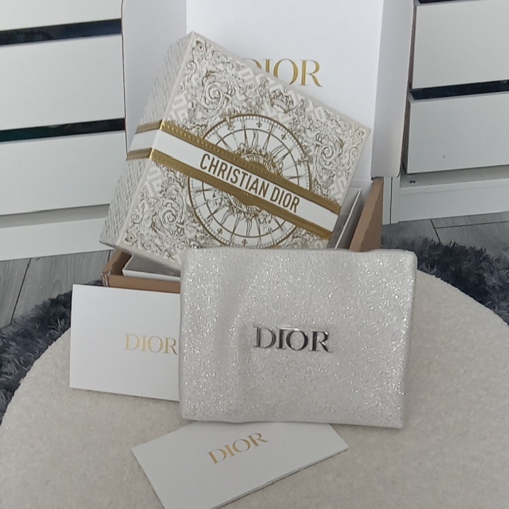 Dior Sparkling Silver Pouch